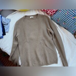 Sweater American Vintage men size M tan brown knit